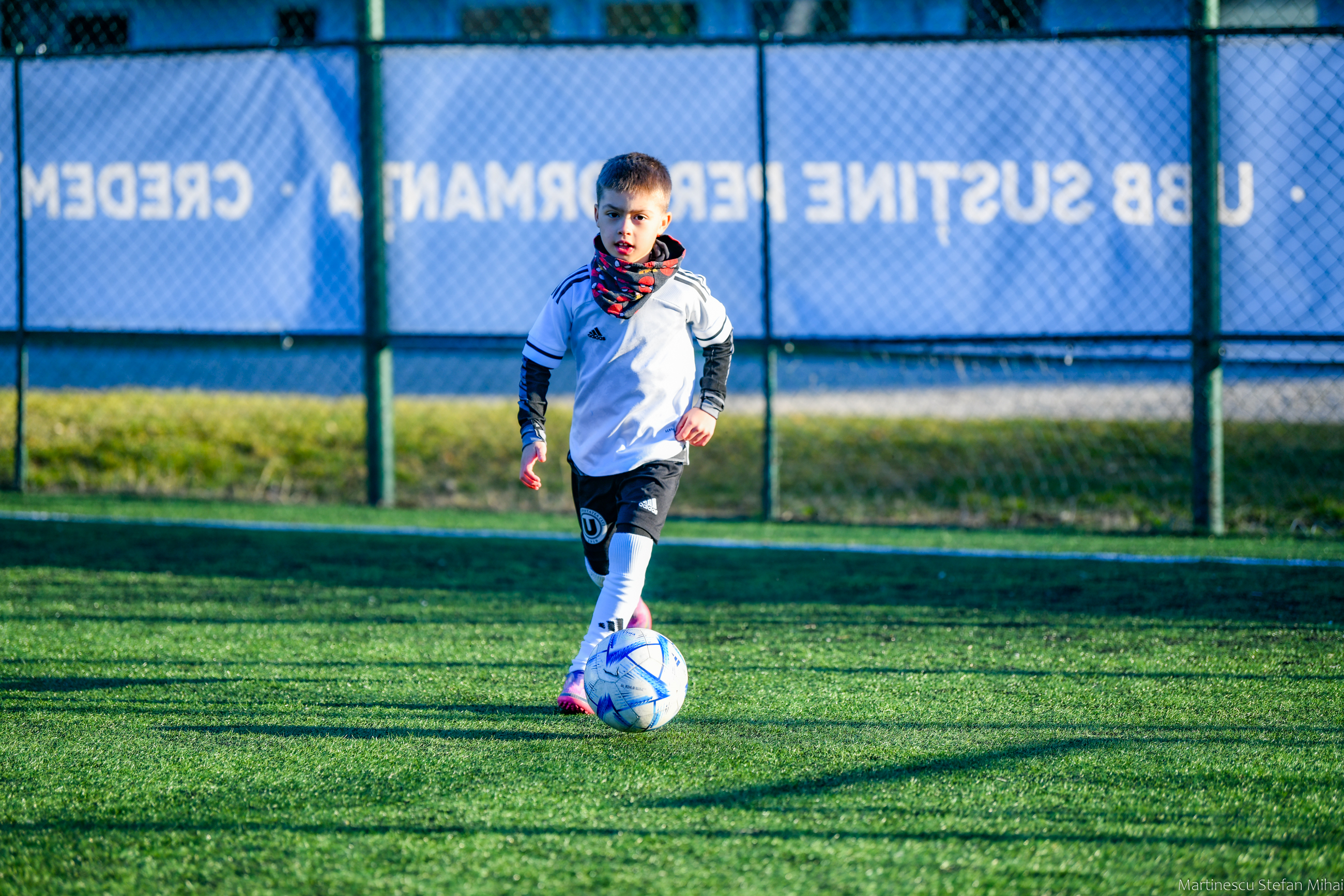 Echipa 2018 Negru pe terenul de fotbal