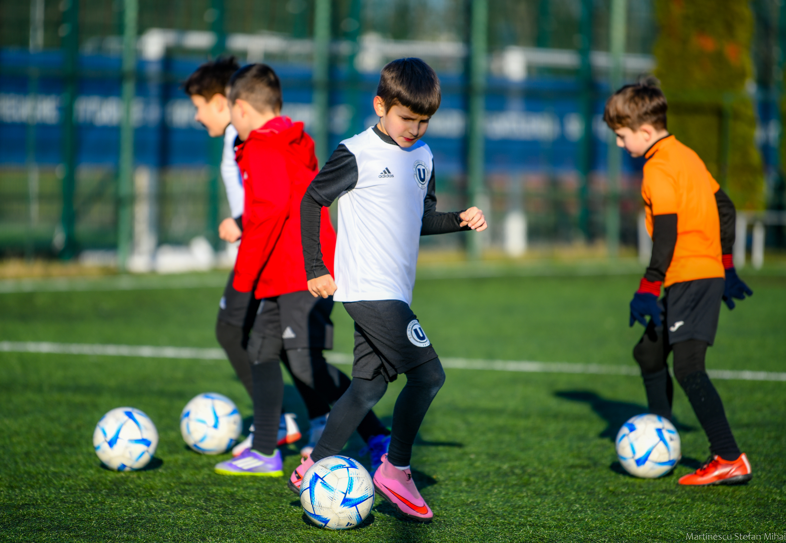 Echipa 2018 Negru pe terenul de fotbal