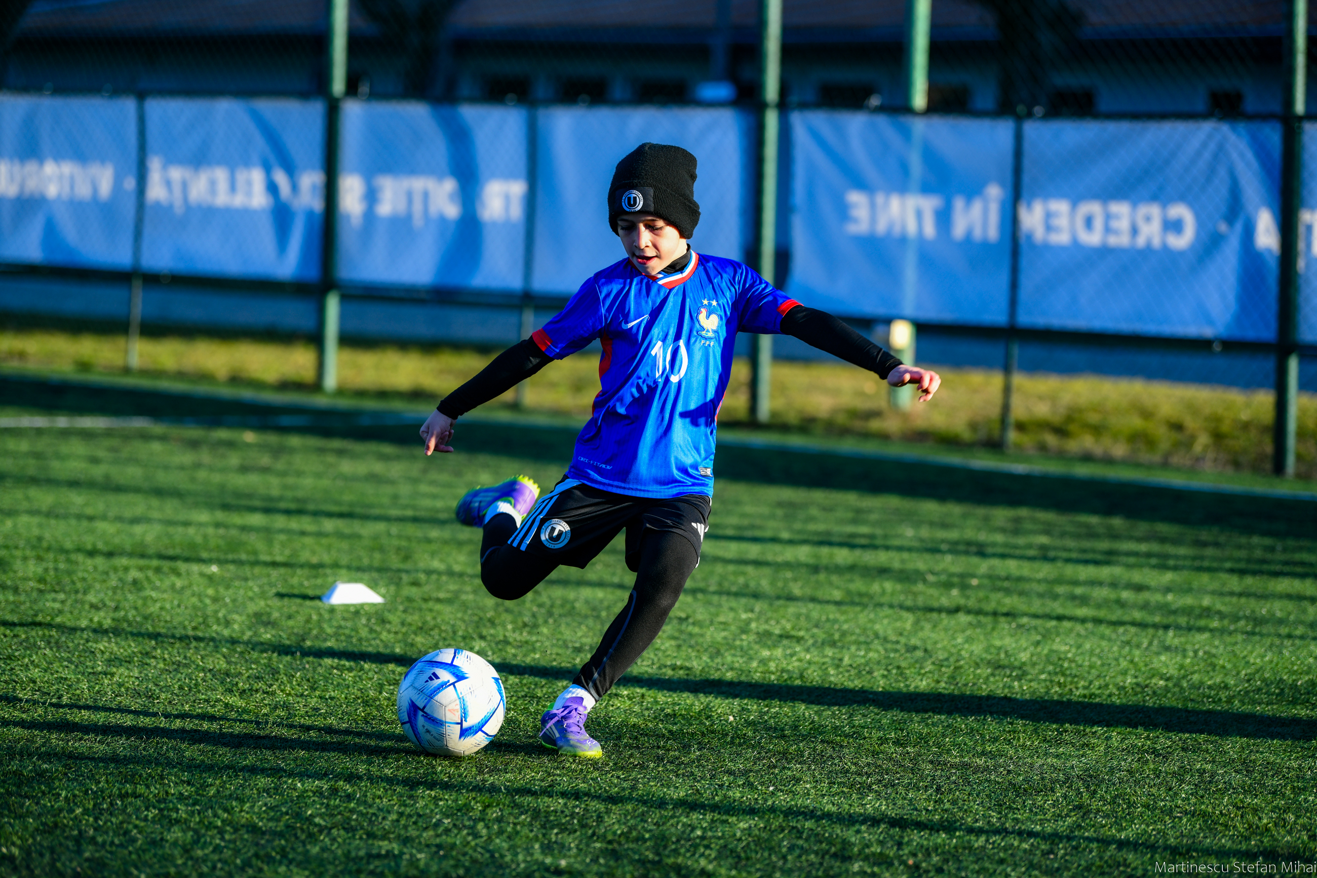 Echipa 2018 Negru pe terenul de fotbal