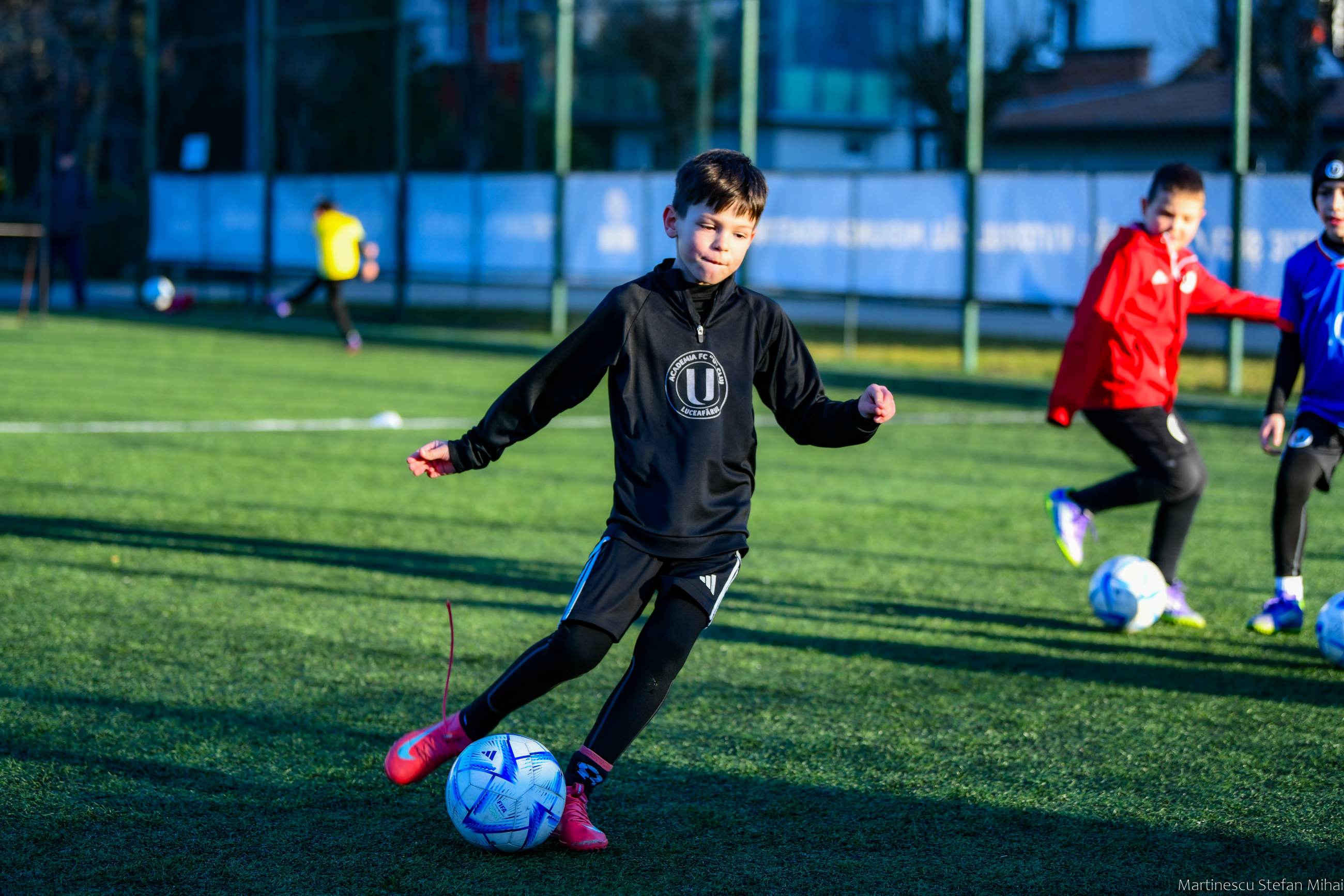 Echipa 2018 Negru pe terenul de fotbal