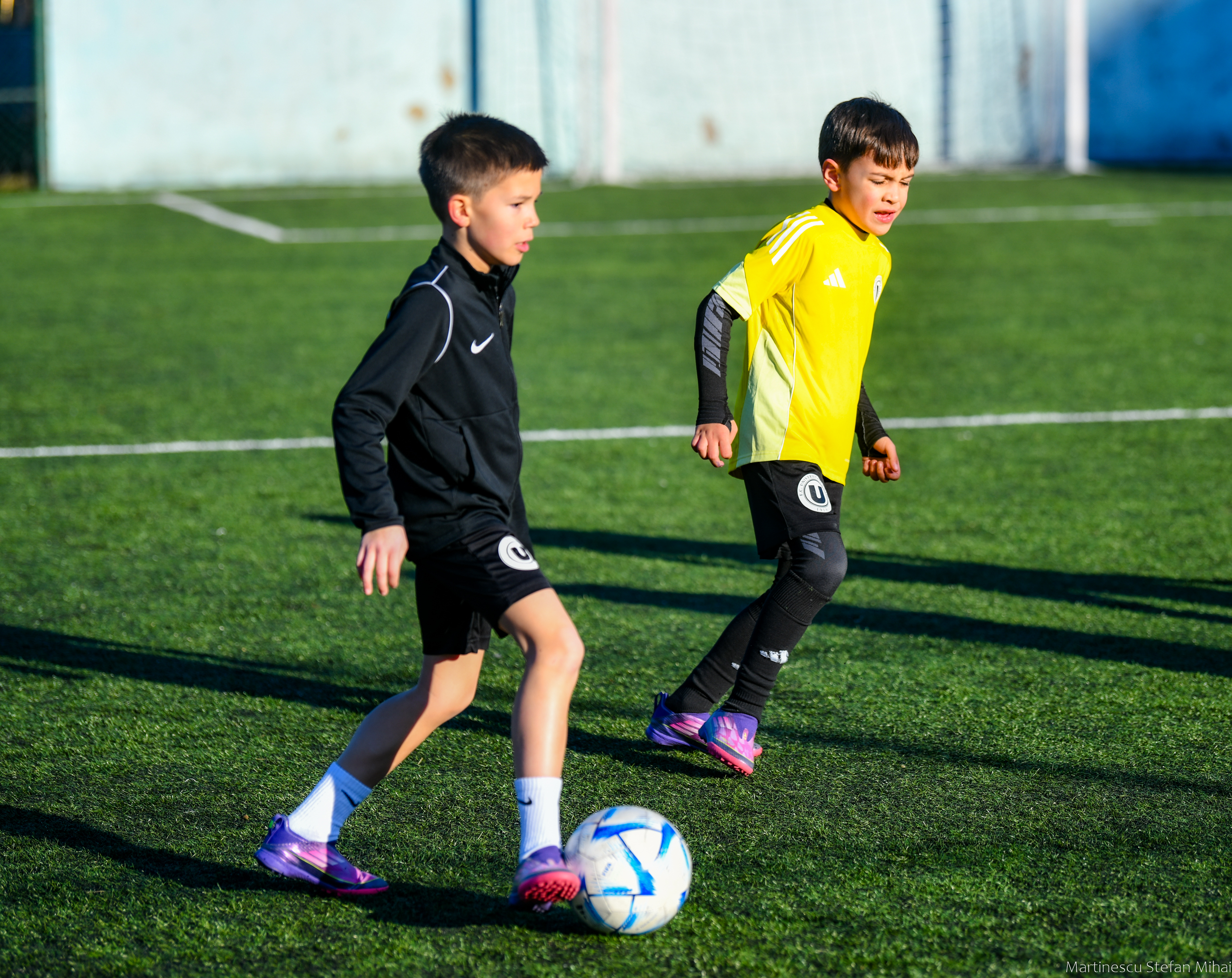 Echipa 2018 Negru pe terenul de fotbal