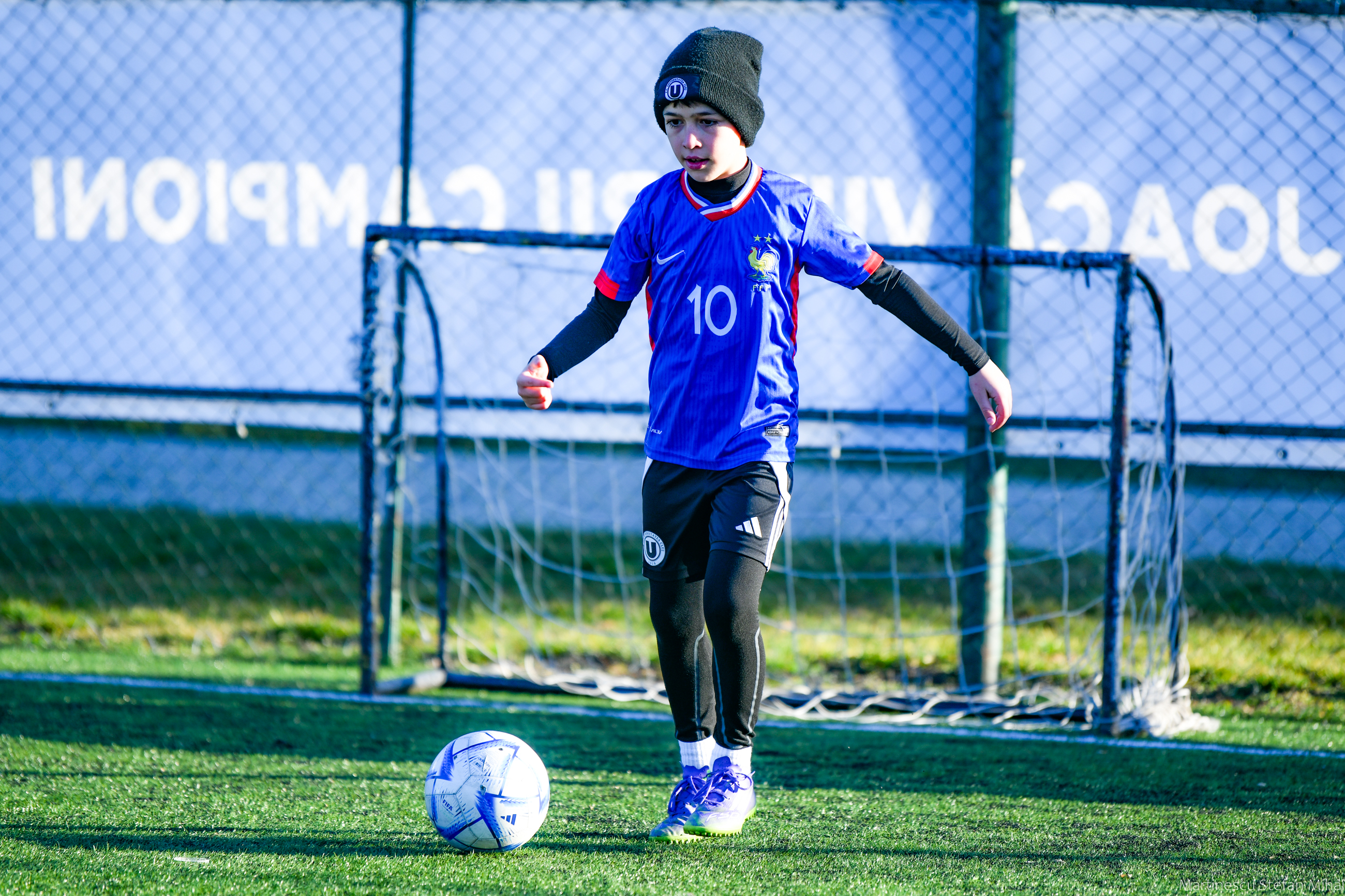 Echipa 2018 Negru pe terenul de fotbal