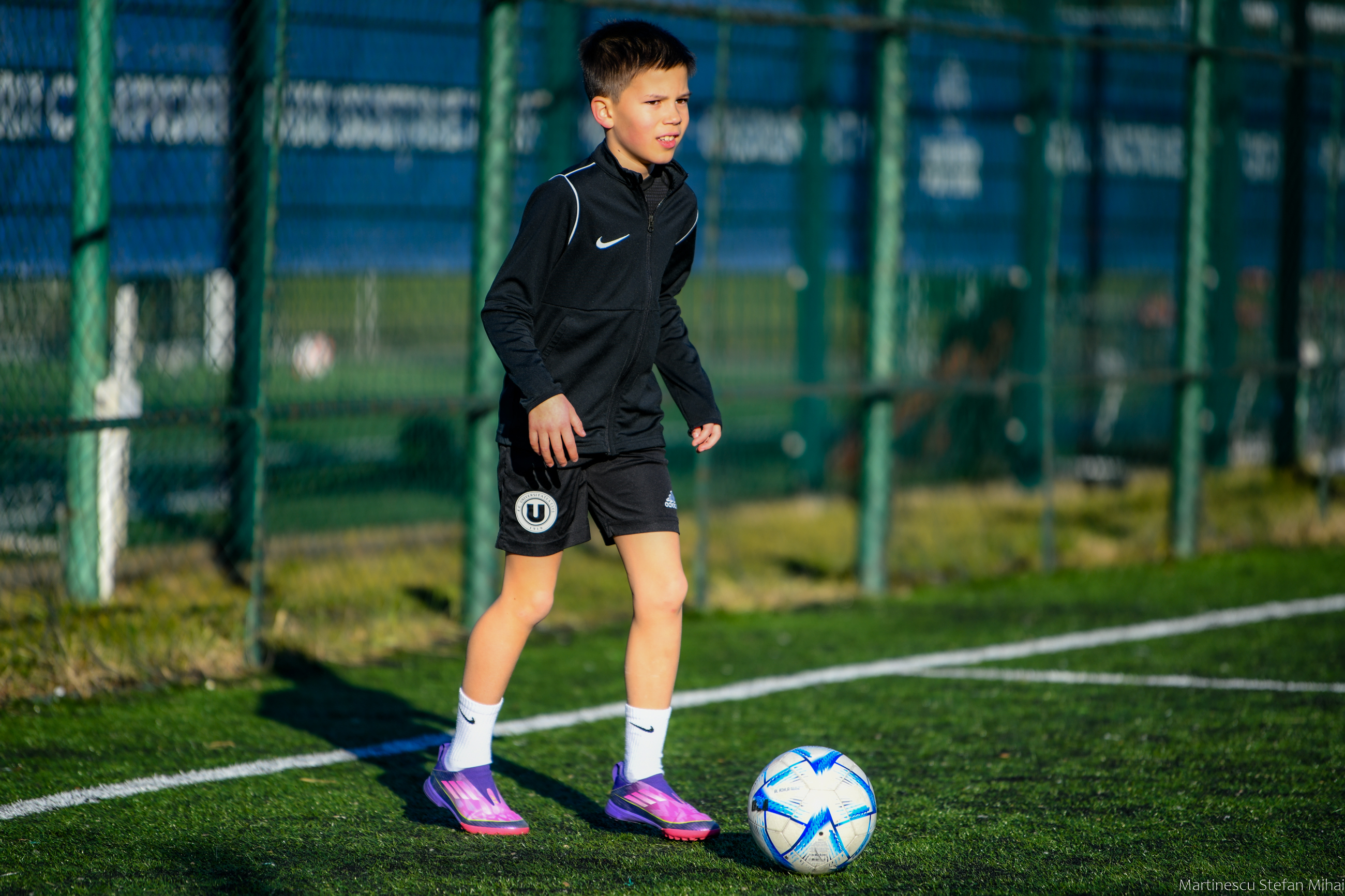 Echipa 2018 Negru pe terenul de fotbal