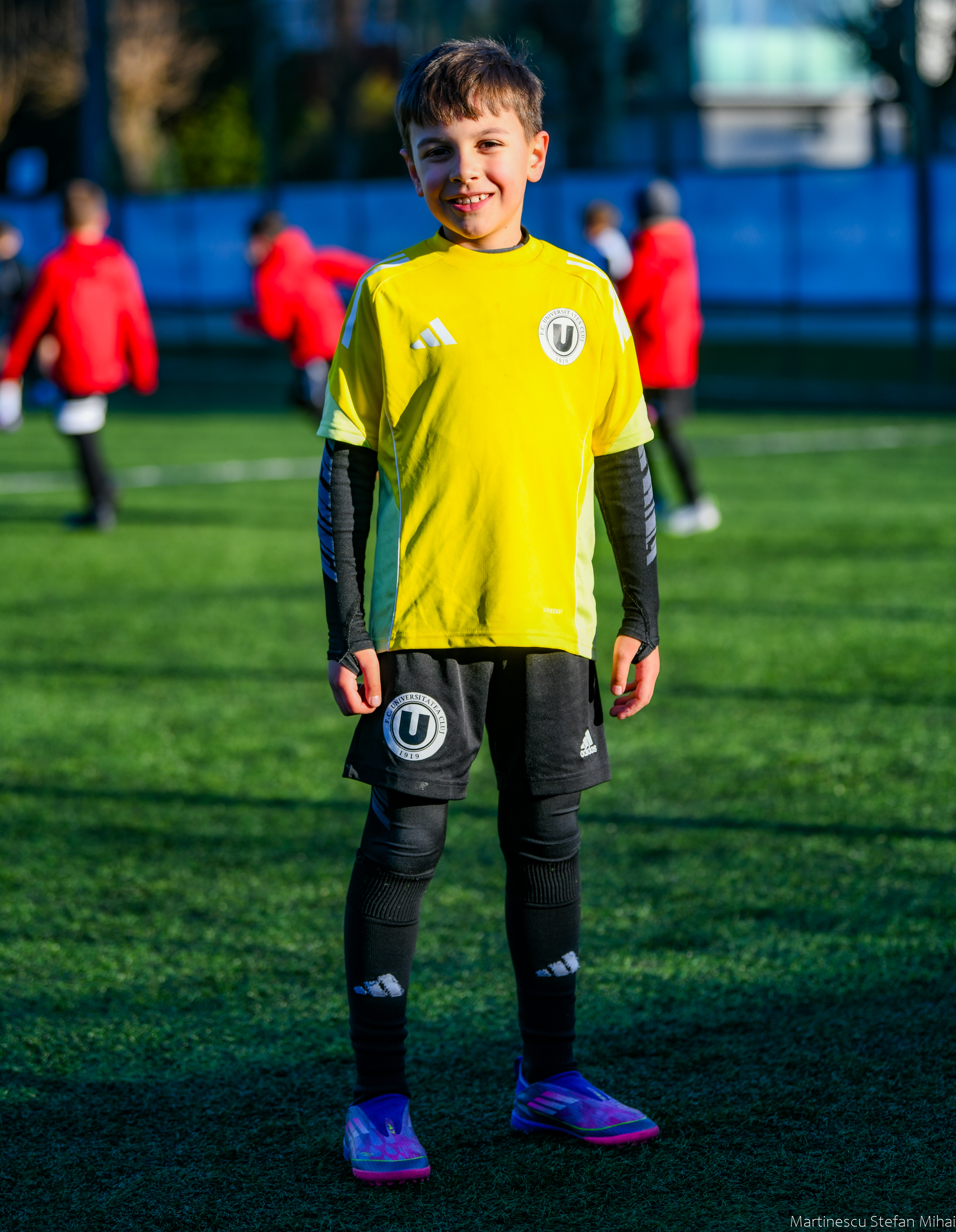 Echipa 2018 Negru pe terenul de fotbal