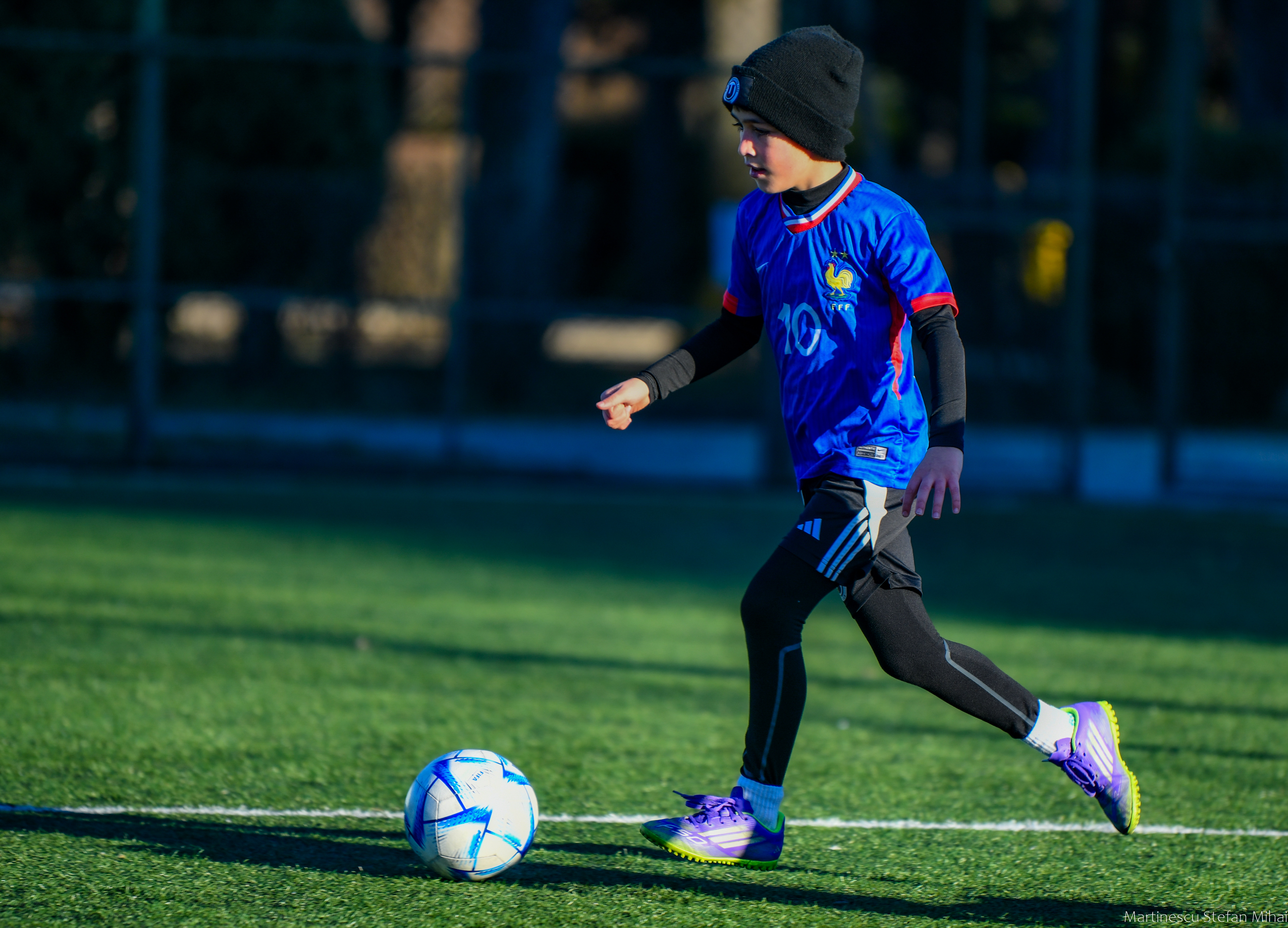 Echipa 2018 Negru pe terenul de fotbal
