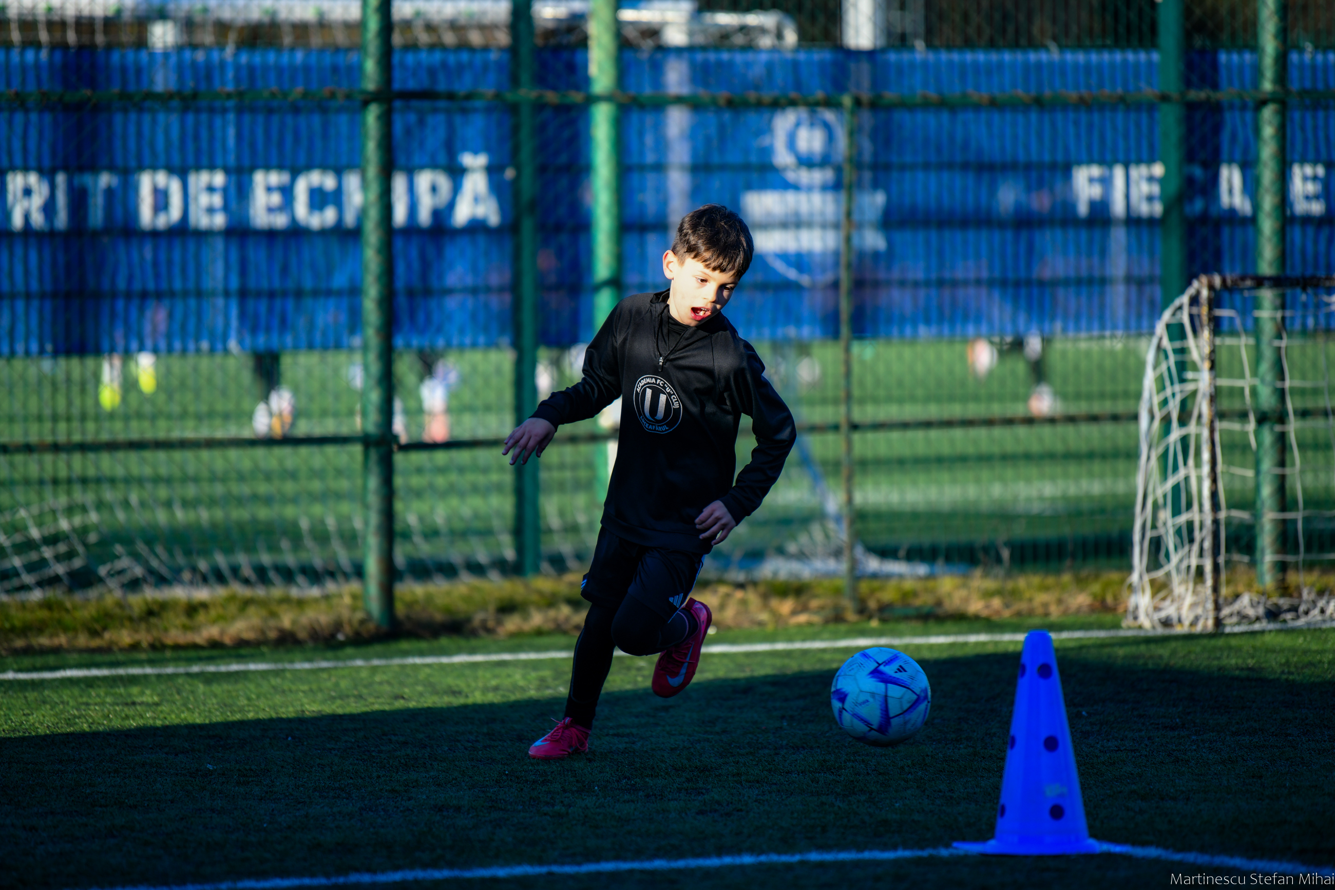 Echipa 2018 Negru pe terenul de fotbal