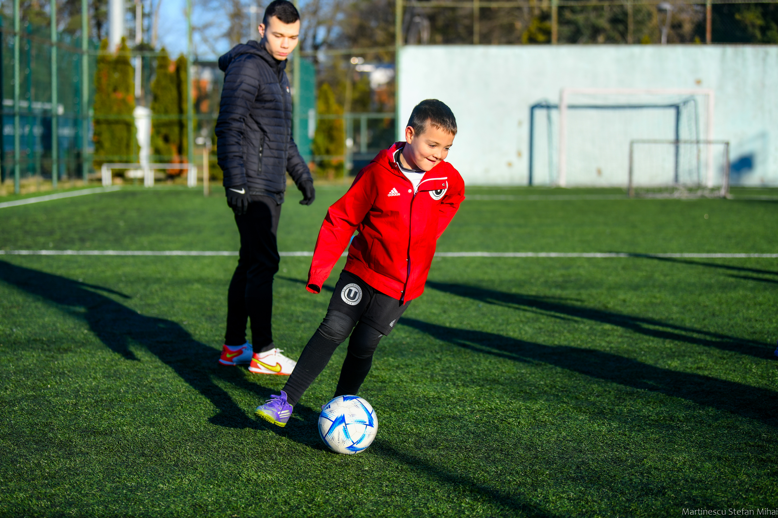 Echipa 2018 Negru pe terenul de fotbal