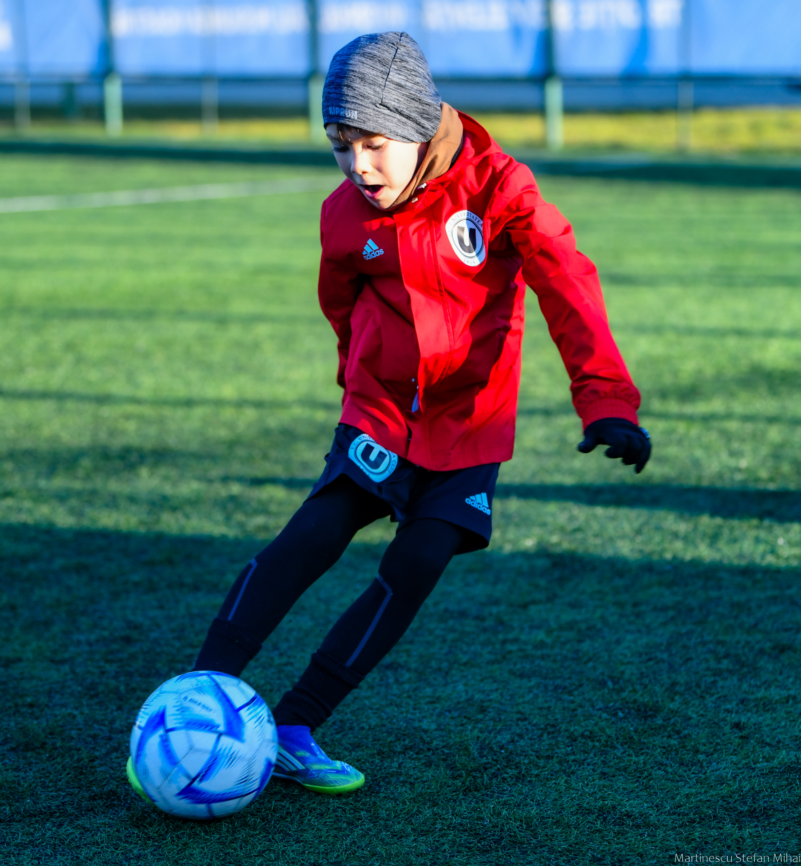 Echipa 2018 Negru pe terenul de fotbal
